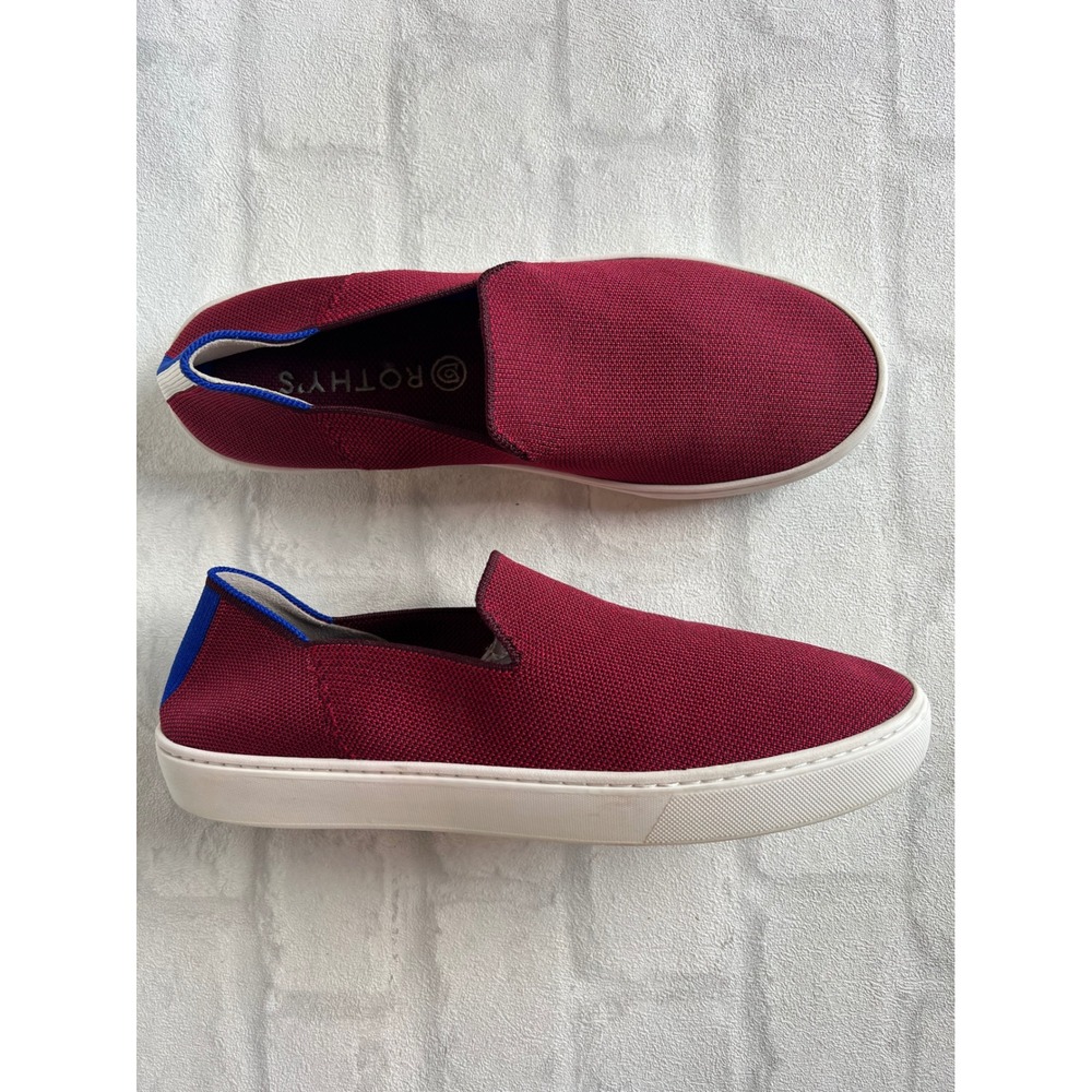 Rothy's The Sneaker in Garnet/ size 10